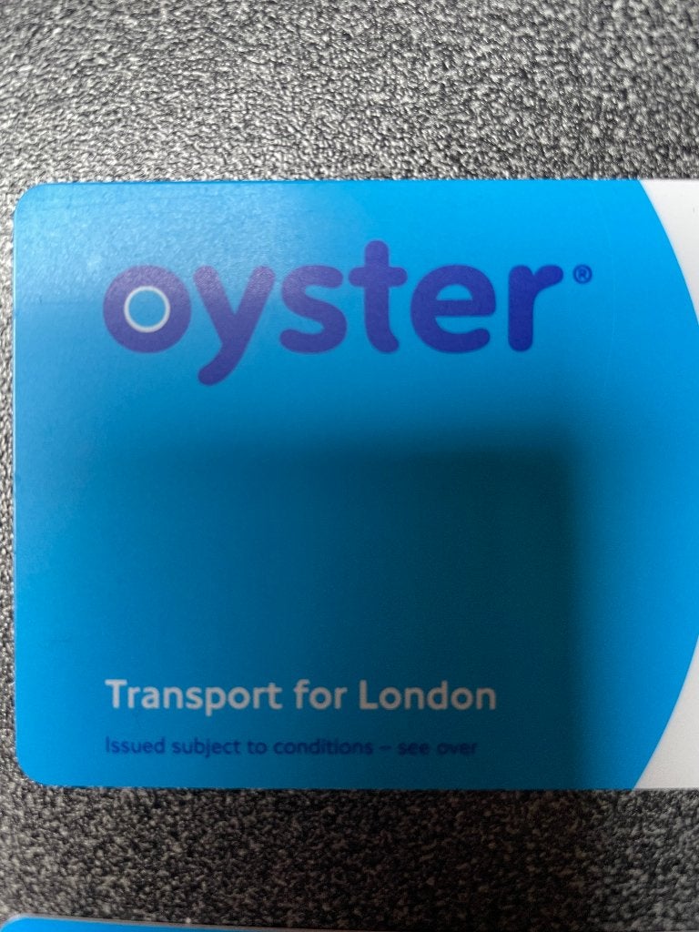 1 oysterkaart/ oystercard, Tickets & Billets, Une personne, Bus, Métro ou Tram, Autres types