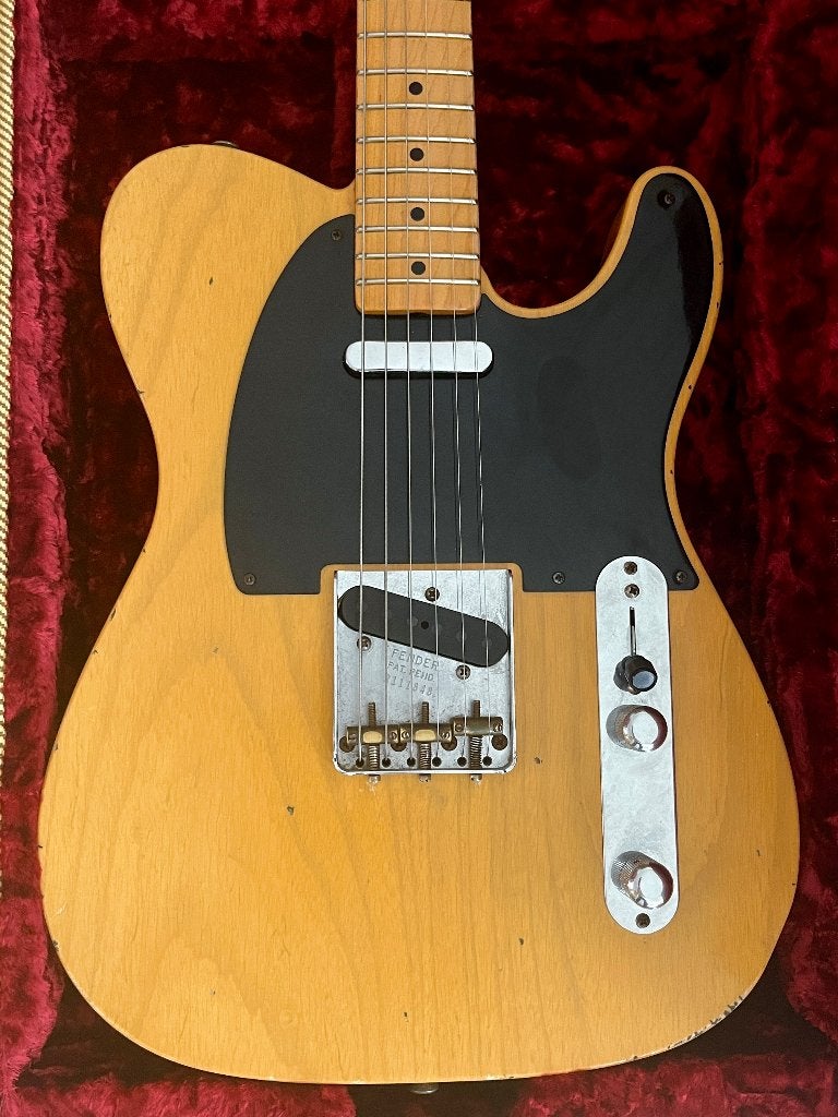 2021 Fender ’52 Telecaster Journeyman Relic Custom Shop, Muziek en Instrumenten, Ophalen, Zo goed als nieuw, Solid body, Fender