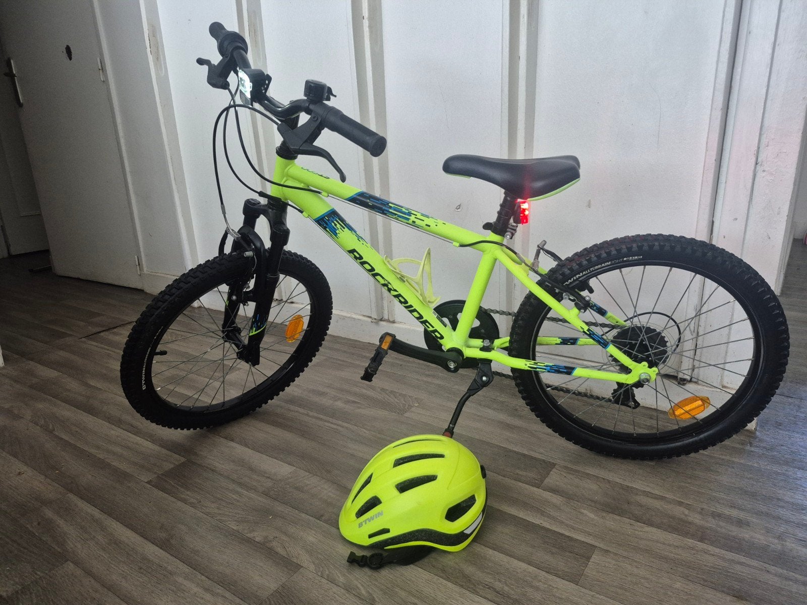 VTT enfant 20pouces, Frein sur jante, Enlèvement, Rockrider, 20 à 24 pouces