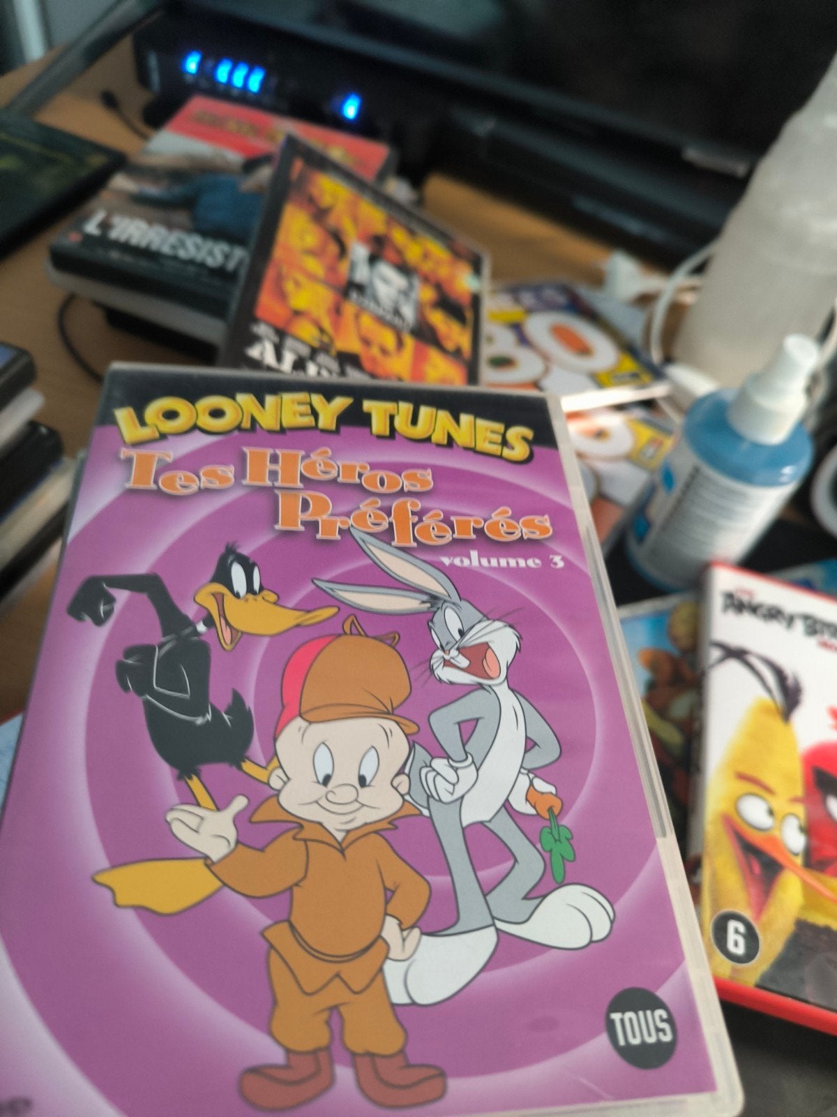 lot dessin animé tintin,Astérix,barbie,looney tunes, Ophalen of Verzenden, Tekenfilm