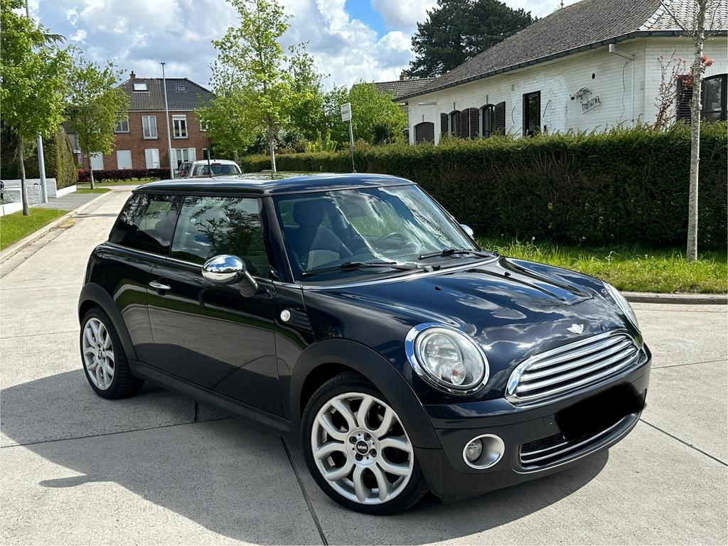 Mini cooper 1.6 nieuwe staat 117000 km 2007, Achat, Entreprise, Noir, Automatique