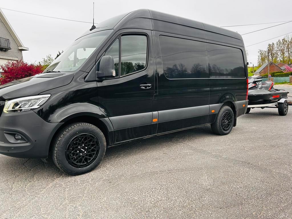 Mercedes sprinter 319 v6, Auto's, Leder, Diesel, Particulier, Te koop