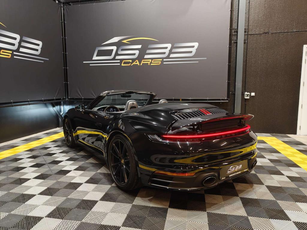 Porsche 911 992 Carrera Cabrio/Sportuitlaat/PASM/Carplay/CAM, Auto's, Automaat, 4 zetels, Achterwielaandrijving, Gebruikt