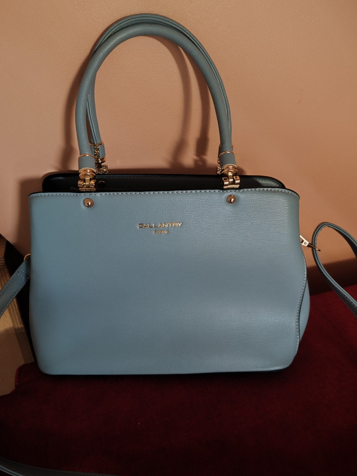 handtas, Ophalen, Zo goed als nieuw, Blauw, Handtas