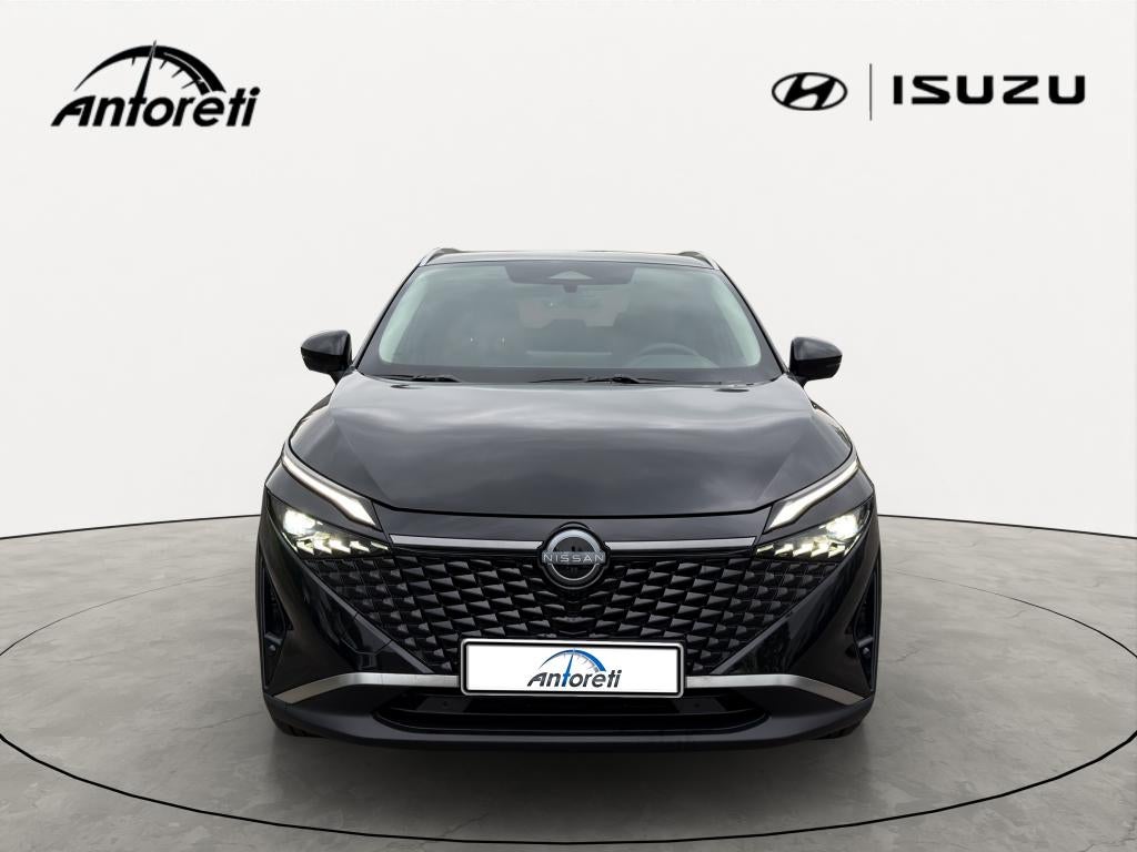 Nissan Qashqai 1.3 DIG-T MHEV N-Connecta PLUS Xtronic, 4 cilinders, Leder en Stof, Zwart, https://public.car-pass.be/vhr/1d436390-c420-47f4-a7cb-0af7edb1767b