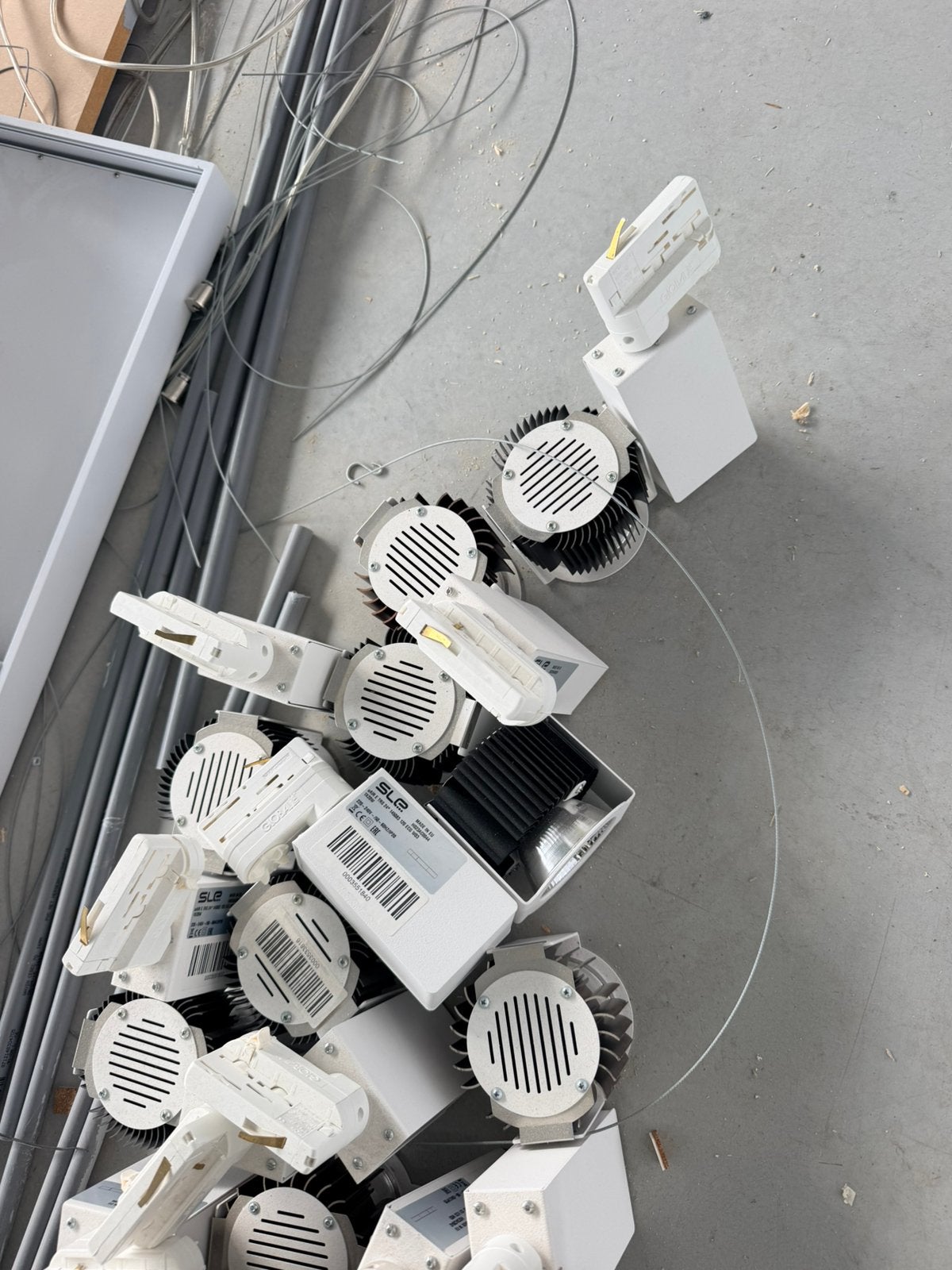 Verlichting, Ophalen