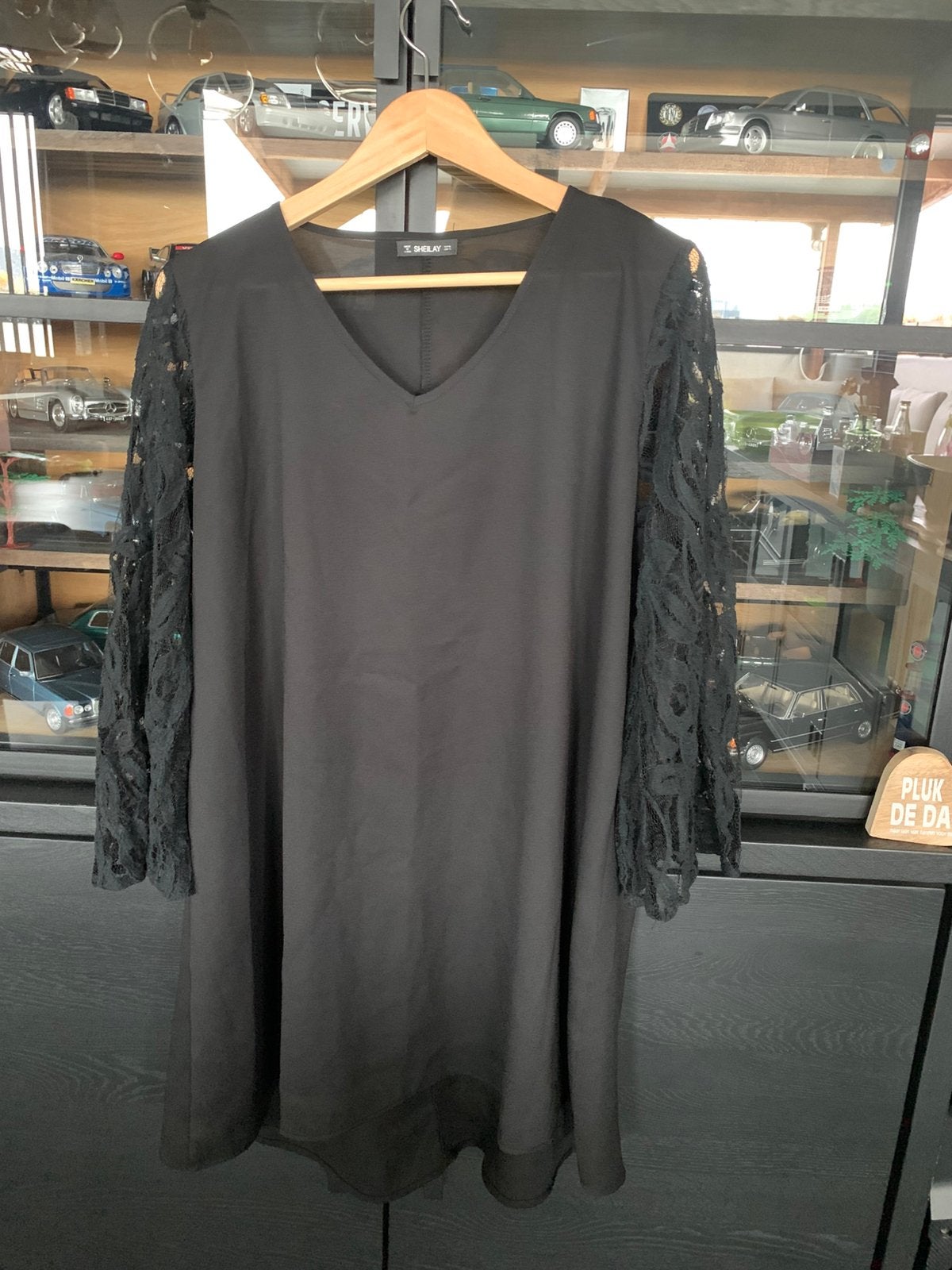 Robe noire pour femme, Enlèvement ou Envoi, Porté, Taille 46/48 (XL) ou plus grande, Noir
