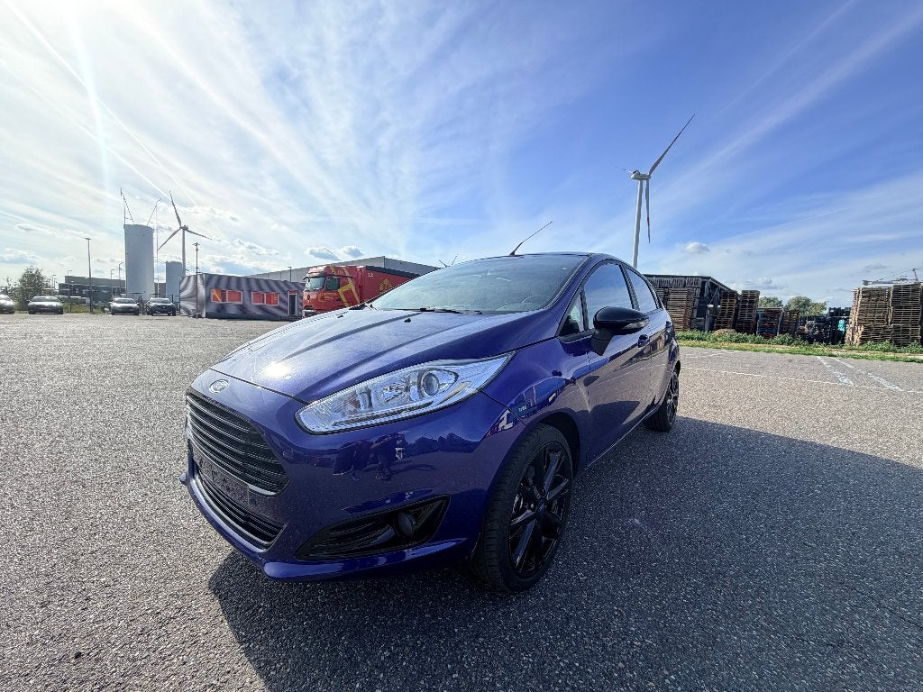 Ford Fiesta ST-Line 1.0 Benzine 2016 | 81.000 KM, Voorwielaandrijving, Stof, Blauw, 5 deurs