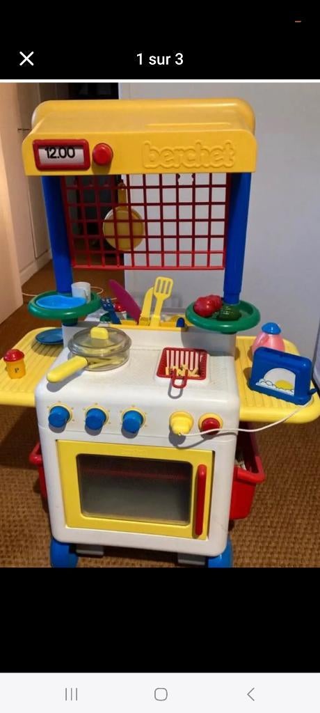 Cuisine berchet, Kinderen en Baby's, Speelgoed | Poppen, Ophalen, Gebruikt, Overige typen