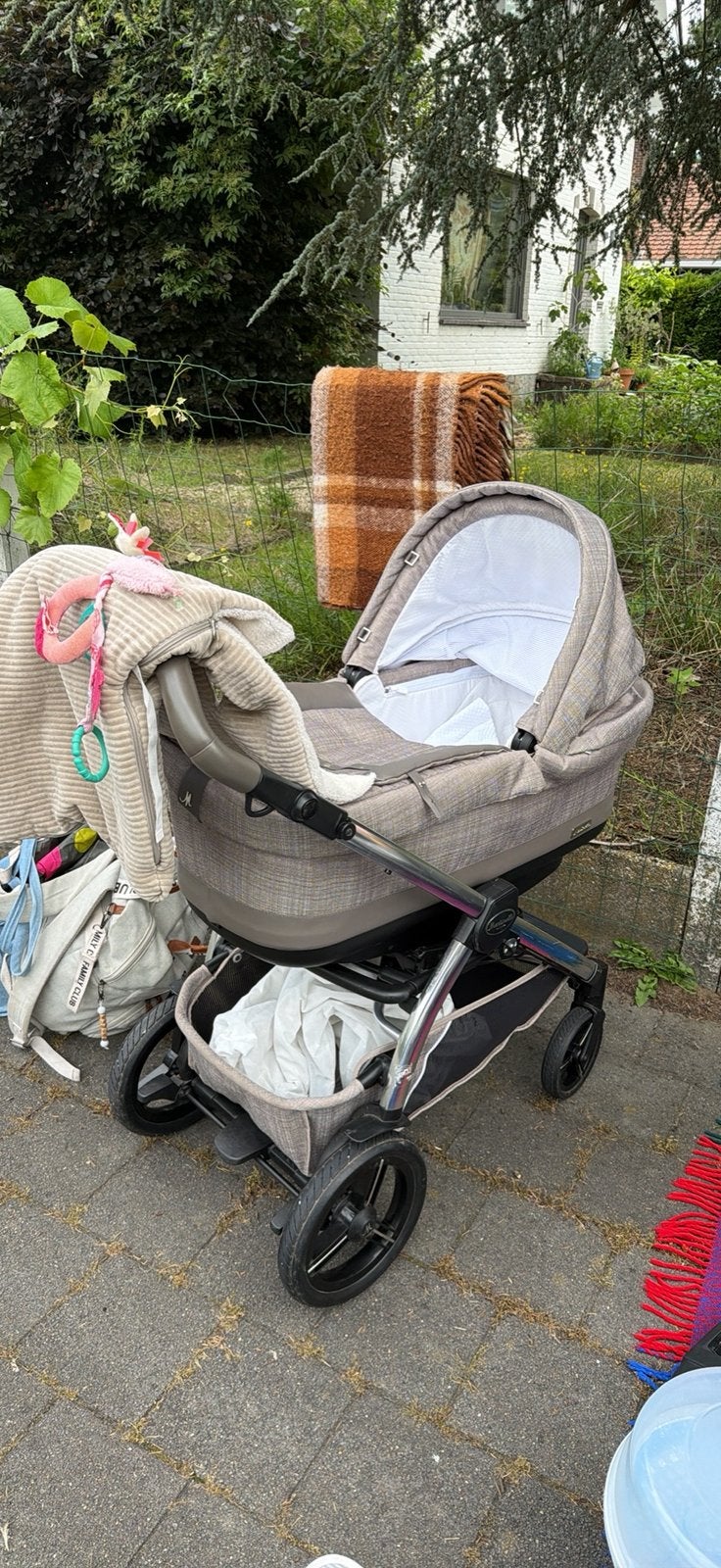 Draagmand + buggy + maxi cosy isofix, Autres marques, Comme neuf, Enlèvement, Poussette combi