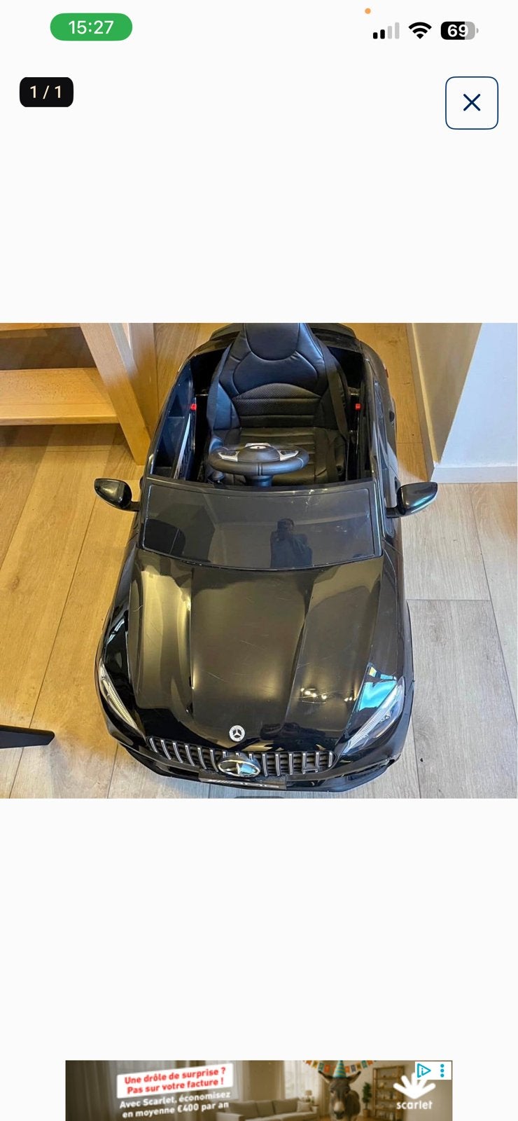 voiture électrique, Enlèvement, Utilisé