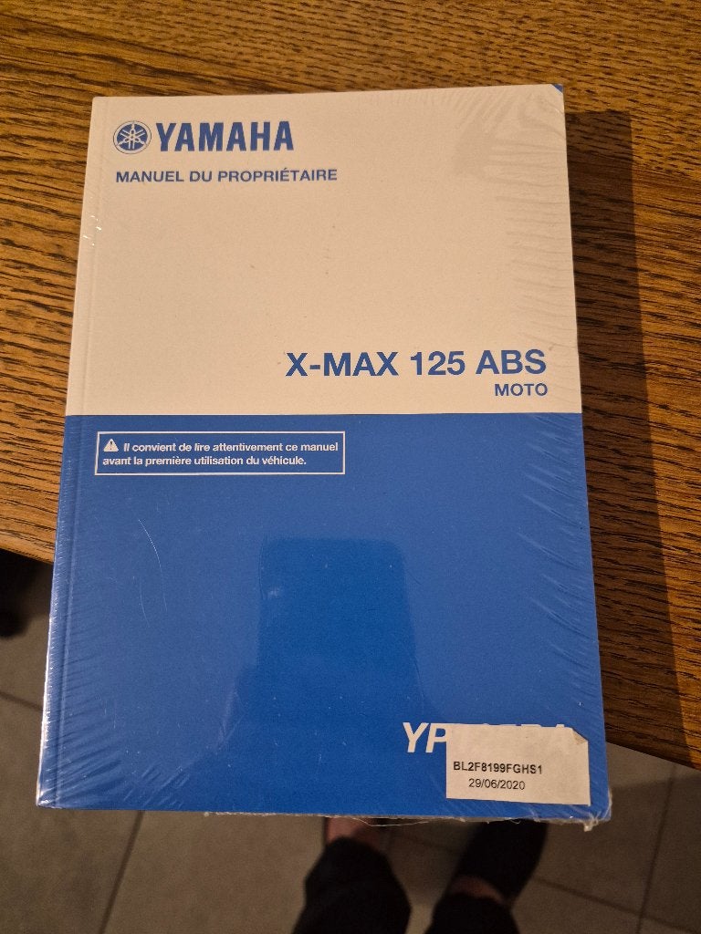 Yamaha X-MAX ABS 125 Manuel 2020, Motos, Enlèvement, Yamaha