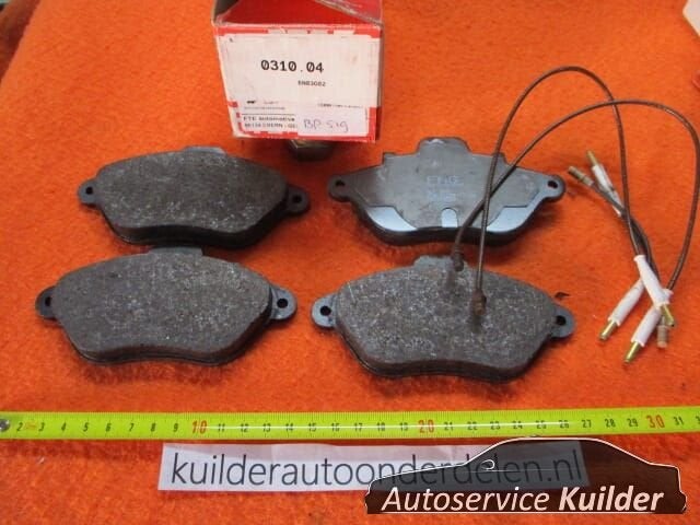 Remblokken voorzijde Peugeot 605 BP519  FTE   425080, -, -, Nieuw, Ophalen of Verzenden