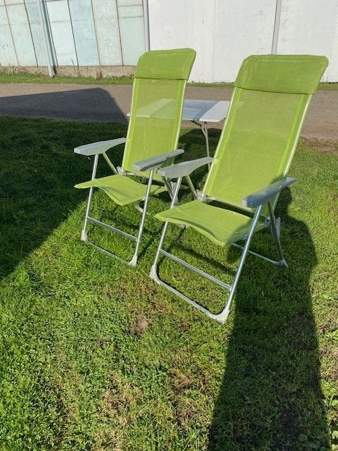 campingstoelen, Caravanes & Camping, Enlèvement, Utilisé, Chaise de camping