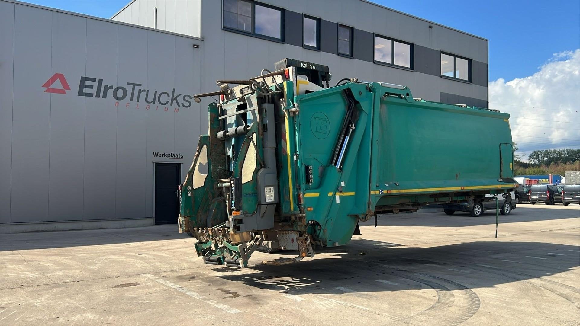 Terberg OL 23 W / GARBAGE / POUBELLE (COMPLETE WORKING GARBA, Autos, Achat, Entreprise, Autres carburants, Autres couleurs