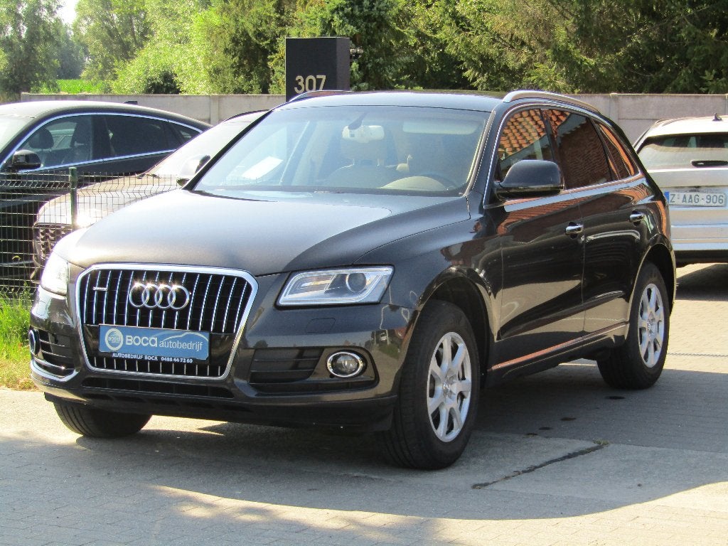 Audi Q5 2.0 TDI Automaat Quattro, Auto's, Audi, Automaat, 4 cilinders, Q5, Zwart