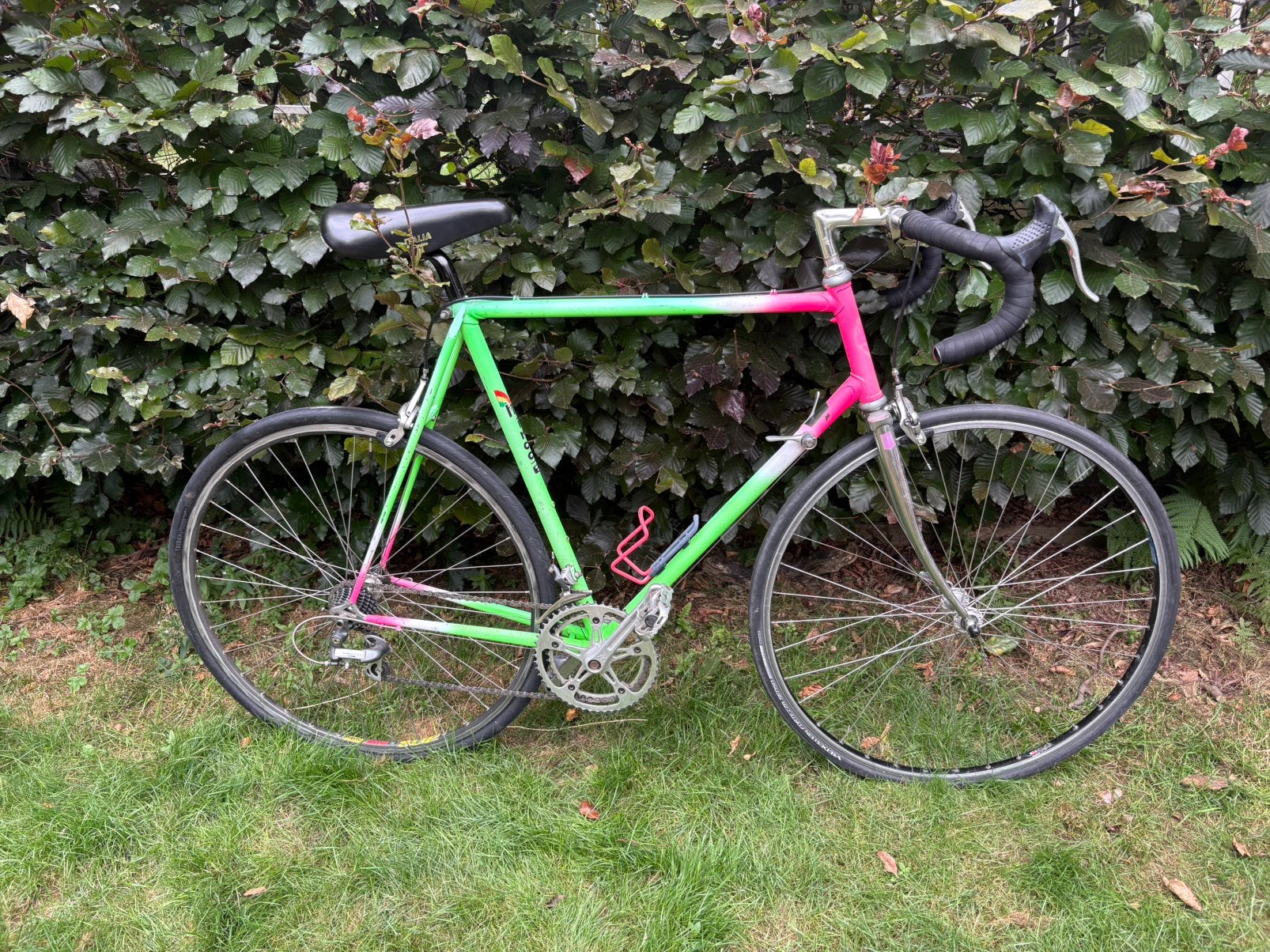 Vintage racefiets, Fietsen en Brommers, 28 inch, Gebruikt, Velgrem, 15 tot 20 versnellingen