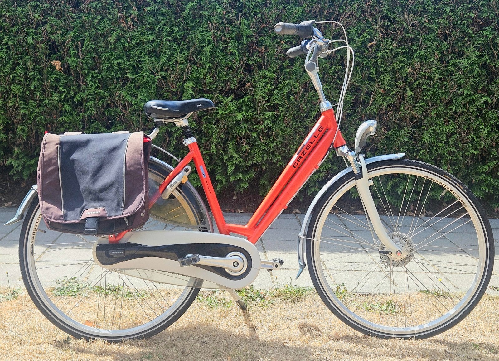 ✅ NIEUWE Gazelle dames fiets 28", 7 versn. ,M49, gratis tas, Frein à tambour, Enlèvement, 47 à 50 cm, Gazelle