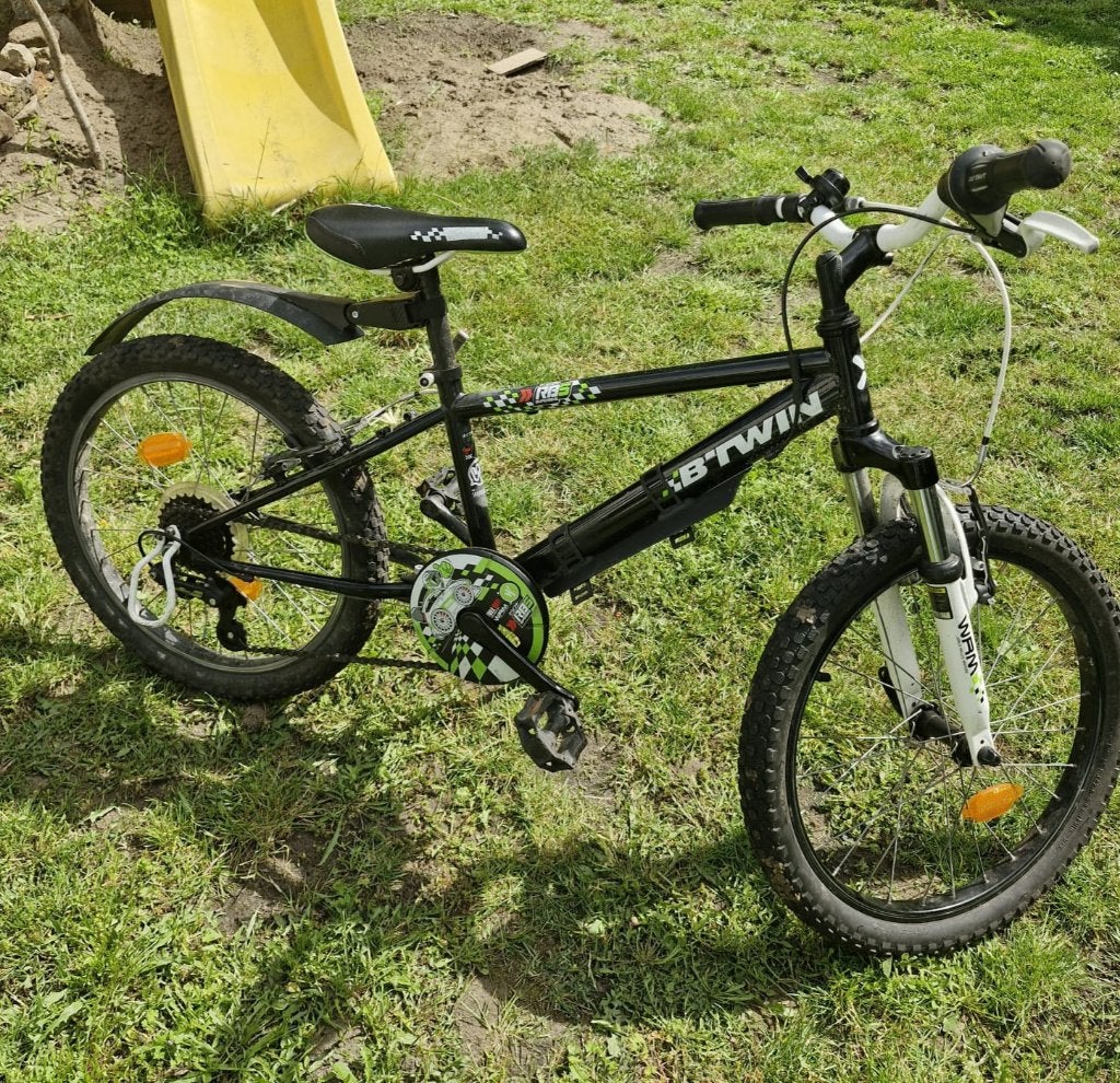 JONGENSFIETS, Fietsen en Brommers, Ophalen, B twin, 20 inch, Handrem