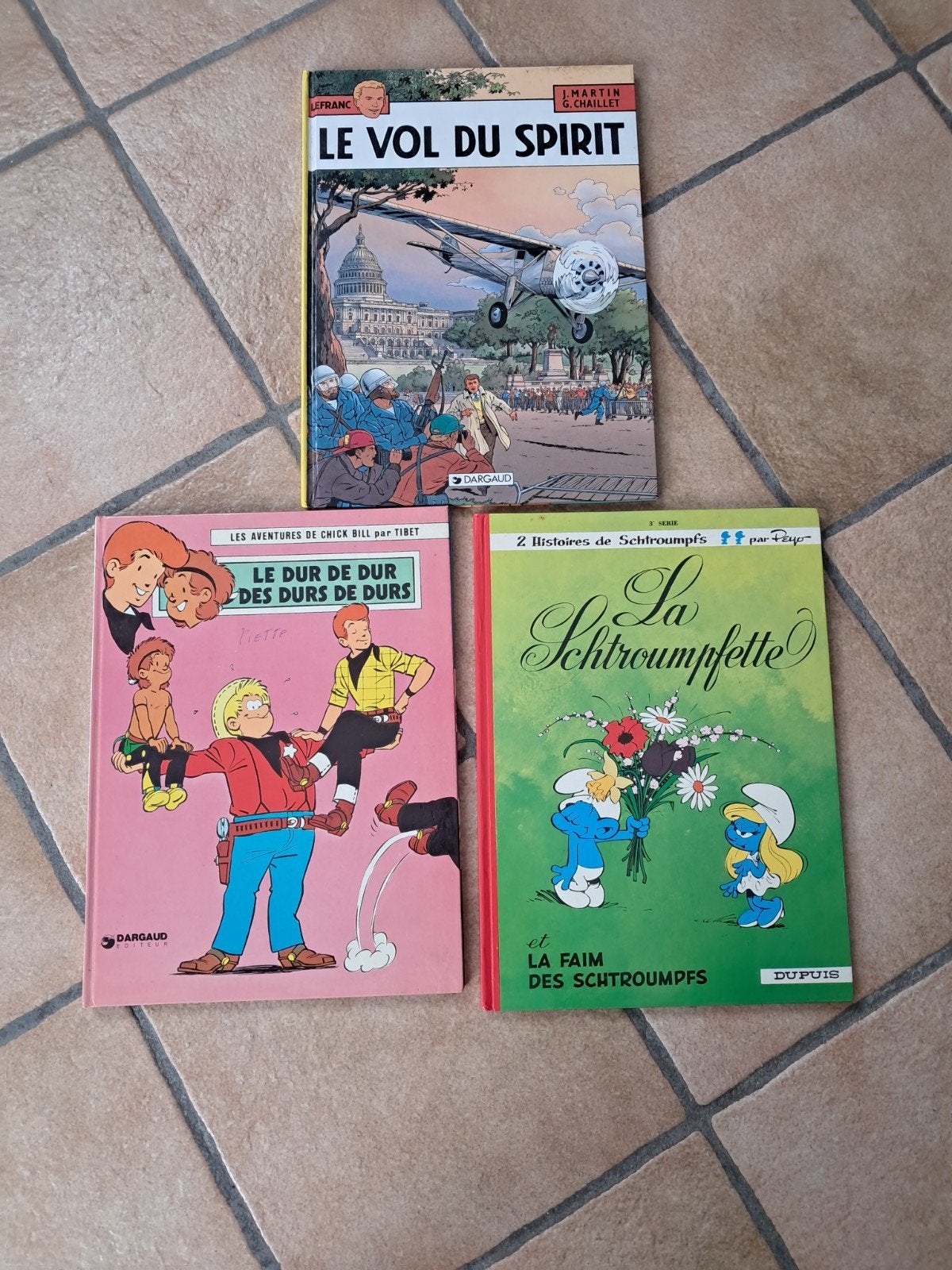 lot de 3 bd, Livres, Enlèvement ou Envoi, Utilisé, Histoires