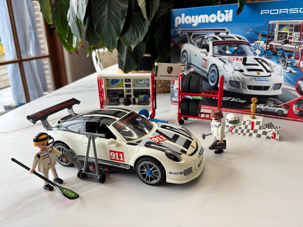 Playmobil 9225 Porsche 911 GT3 Cup, Comme neuf, Véhicule, Sports & action, Kit complet