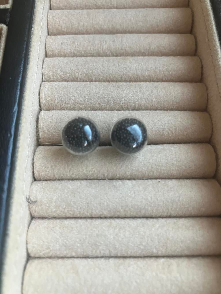 Nieuwe bol oorbellen met mini bolletjes, Handtassen en Accessoires, Oorbellen, Ophalen, Nieuw, Geel