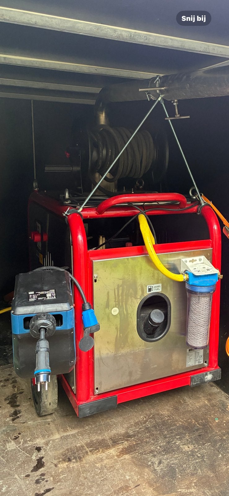Meclean warmwater hogedrukreiniger, Ophalen, Gebruikt
