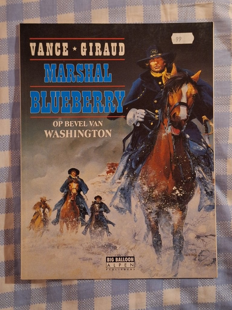 marshal Blueberry 1: op bevel van Washington, Eén stripboek, Ophalen of Verzenden, Zo goed als nieuw