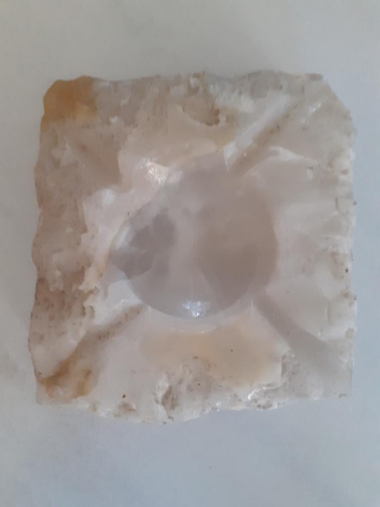 Onyx asbak, Huis en Inrichting, Woonaccessoires | Overige, Gebruikt, Ophalen of Verzenden