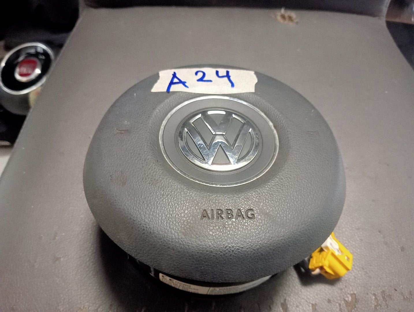 VOLKSWAGEN KEVER STUURWIEL BESTUURDERSAIRBAG 2012-2019 5C588, Gebruikt, -, Volkswagen, -
