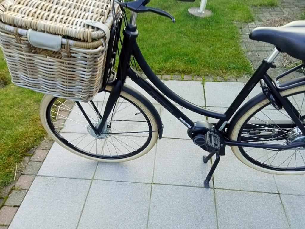 Elektrische damesfiets Batavus als nieuw, Fietsen en Brommers, 53 tot 56 cm, Ophalen, Zo goed als nieuw, Batavus