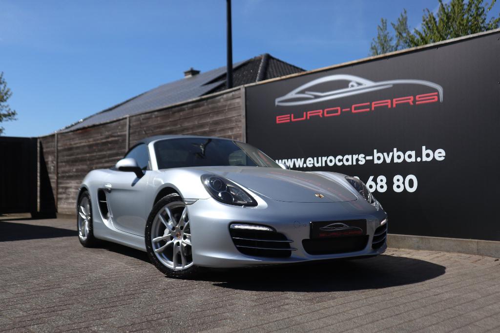 Boxster 2.7 PDK /1eig /Sportzetels/Bose/Historiek porsche, Autos, Cuir, Argent ou Gris, Achat, Euro 6