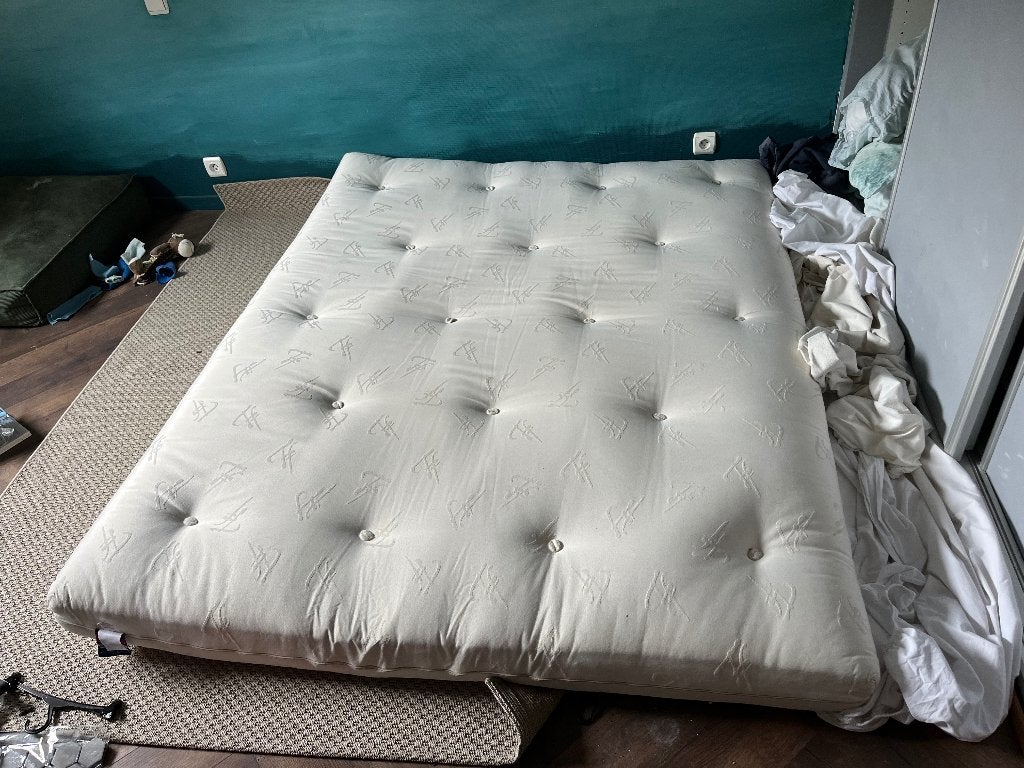 Matelas, Maison & Meubles, Chambre à coucher | Matelas & Sommiers, Matelas, Enlèvement, Utilisé, 200 cm