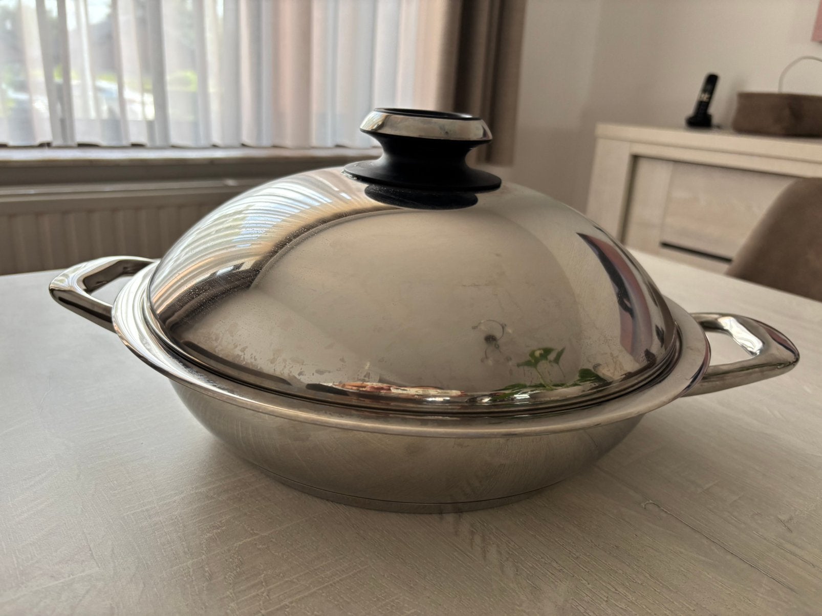 Kookpan AMC 5liter, Huis en Inrichting, Ophalen, Zo goed als nieuw, Kookpan, AMC