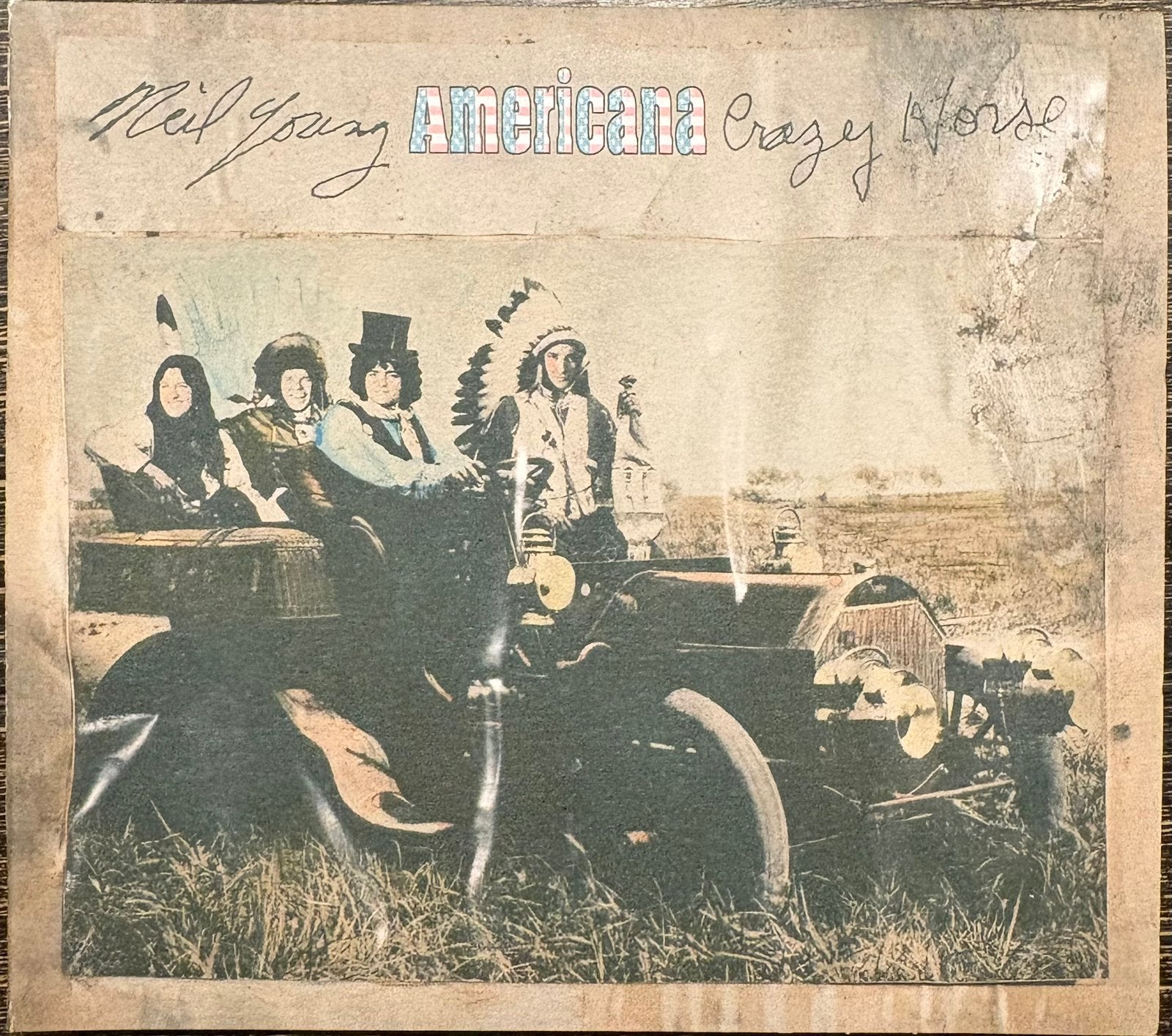 NEIL YOUNG With CRAZY HORSE - Americana, Ophalen of Verzenden, Zo goed als nieuw