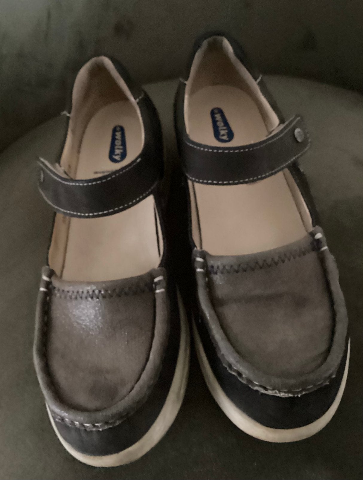 WOLKY MOOIE LEREN SCHOENEN,BRUIN,MAAT 40,ZGAN ,SUPER!!, Kleding | Dames, Schoenen, Bruin, Zo goed als nieuw, Sandalen of Muiltjes