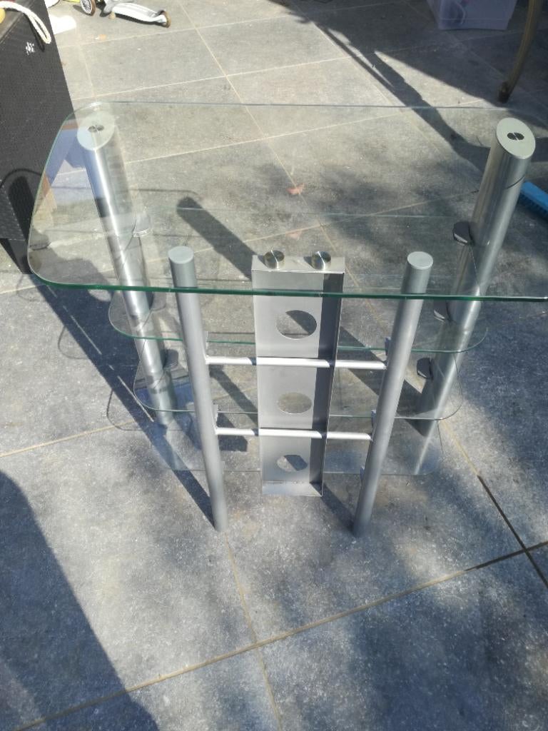 Table en verre, Enlèvement, Utilisé