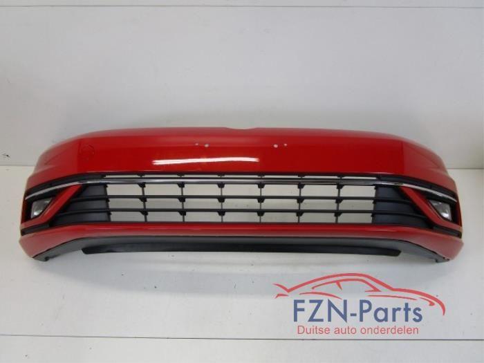 VW Golf 7 Facelift Voorbumper Chrome Highline Met Mistlampen, Enlèvement ou Envoi, Utilisé, Avant, Pare-chocs