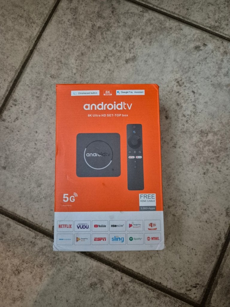 Box Android TV avec clavier, TV, Hi-fi & Vidéo, Enlèvement ou Envoi, Comme neuf, Décodeur