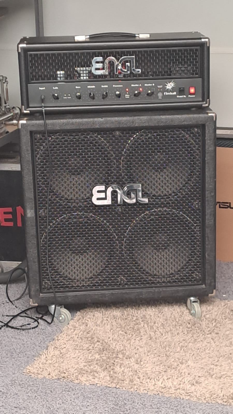 Engl Fireball 60 stack zie advertentie, Musique & Instruments, Enlèvement, Comme neuf, Guitare, 50 à 100 watts
