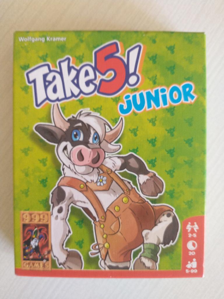 Take 5! Junior (999 Games), Hobby en Vrije tijd, Een of twee spelers, Ophalen of Verzenden, Gebruikt, 999 Games