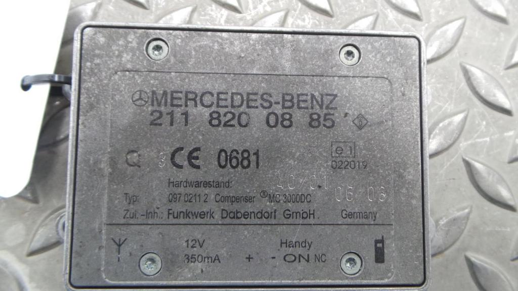 MERCEDES E CLASS 200 CDI AVANTGARDE VERSTERKER UNIT AUDIO 20, Enlèvement ou Envoi, Utilisé, Stiba membre