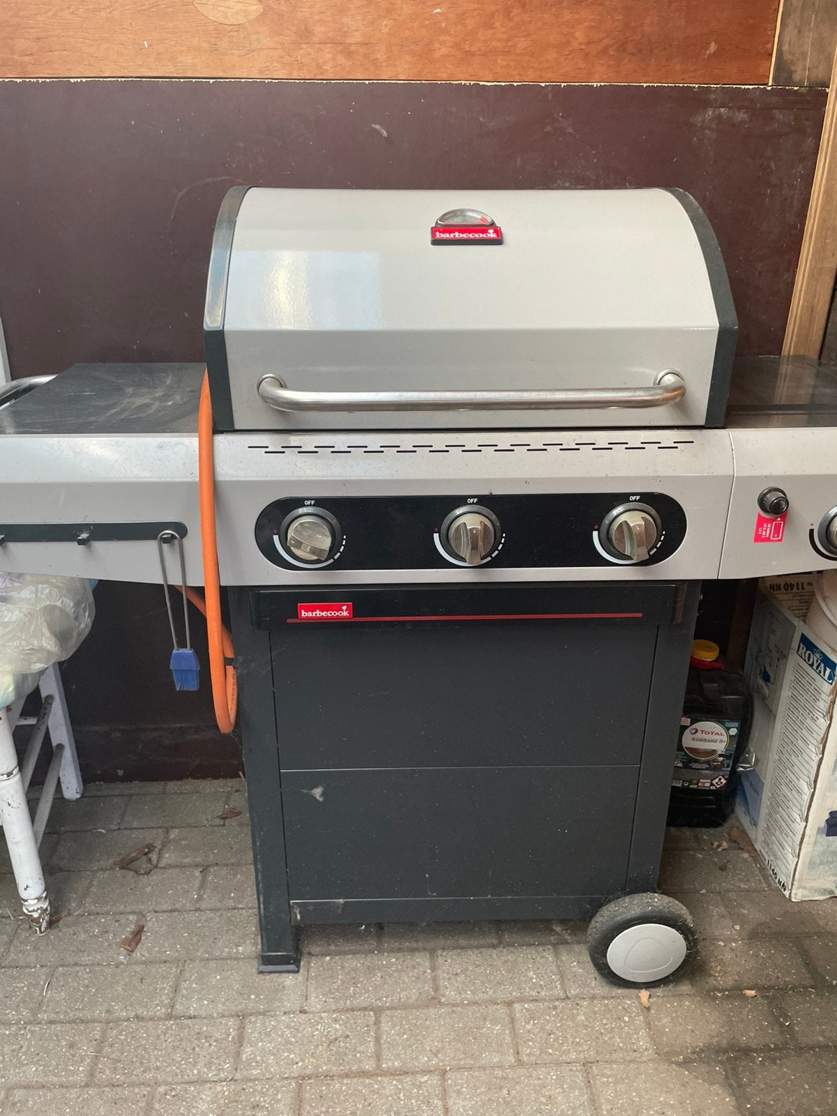 Gas bbp te koop, paar keer gebruikt !, Ophalen, Zo goed als nieuw