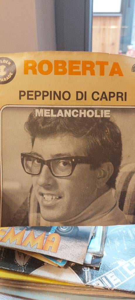 Vinyle 45 tours Peppino di Capri Roberta, Enlèvement