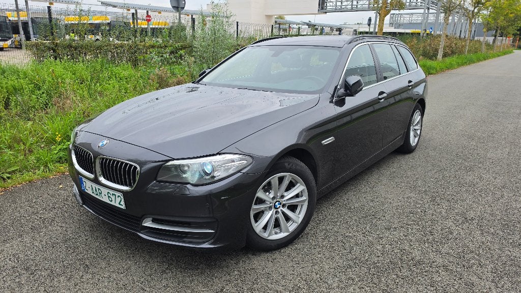 Bmw 518 dA 07/2016 * 150 pk * 153dkm * Automaat* Leder, Auto's, Automaat, Achterwielaandrijving, 4 cilinders, 0 kg