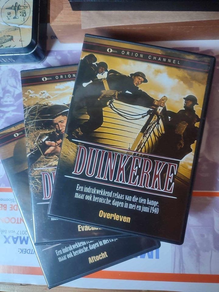 dvd box Duinkerke, CD & DVD, Enlèvement ou Envoi, Néerlandais, Guerre ou Policier, Néerlandais