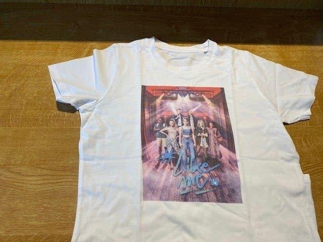 Witte T-shirt Like Me, Enfants & Bébés, Enlèvement ou Envoi, Utilisé, Garçon ou Fille, Chemise ou À manches longues