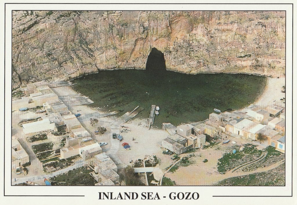GOZO  MALTA -  Inland Sea Dwejra, Collections, Cartes postales | Étranger, Envoi, Non affranchie, Europe autre