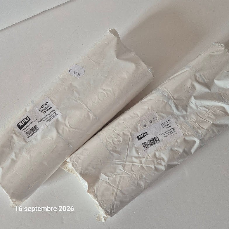 Rouleaux de caisse enregistreuse, lot de 20 pièces, Articles professionnels, Envoi