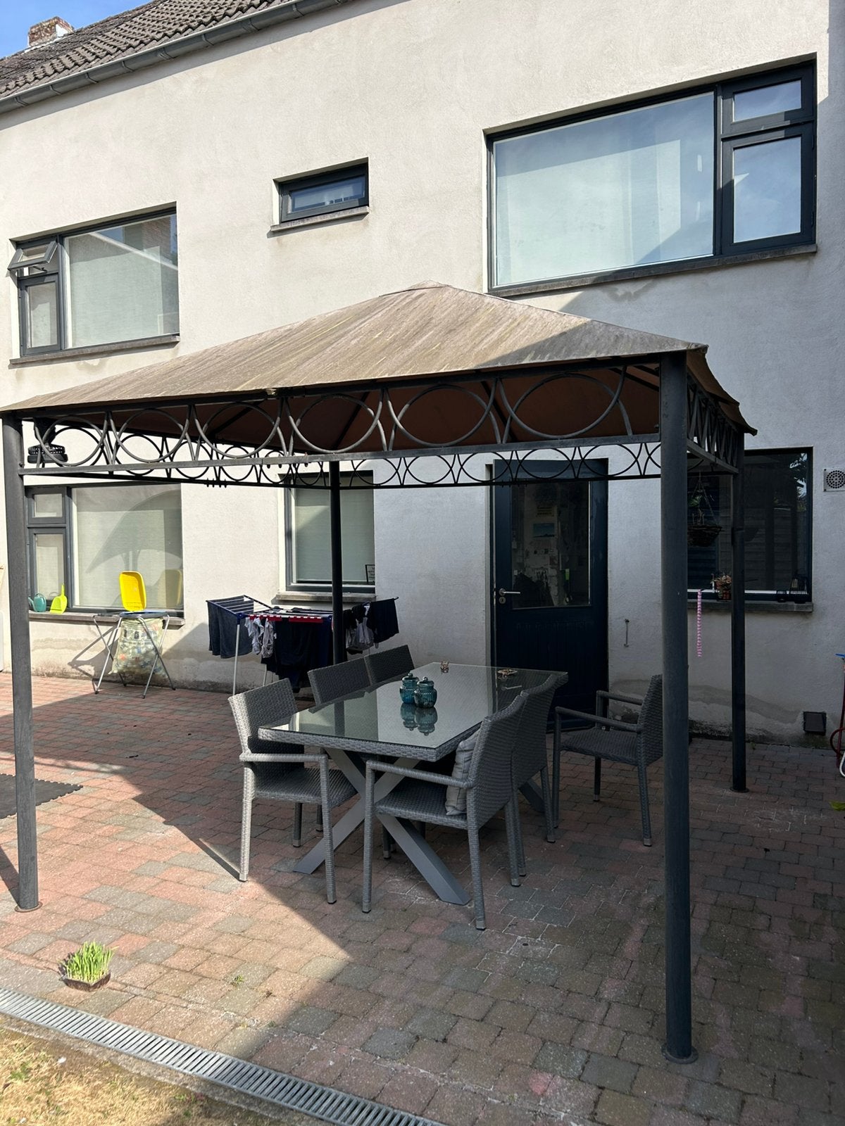 Pergola 3 x 3, Tuin en Terras, Ophalen, Gebruikt